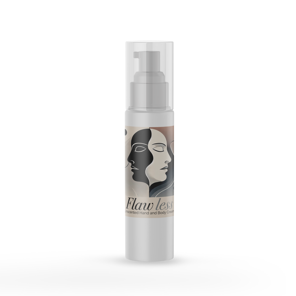 Flawless Unscented Face Scalp Hand & Body Cream