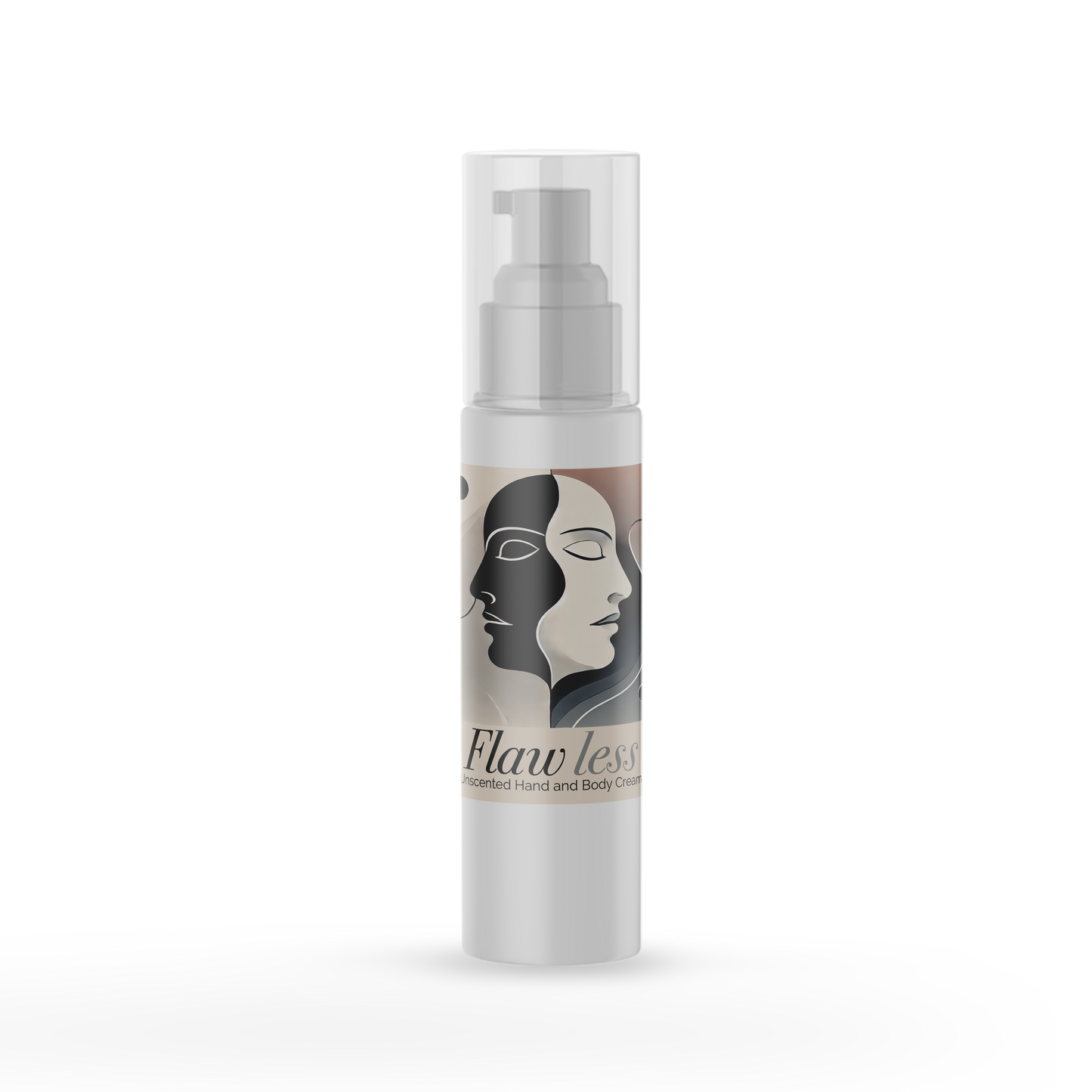 Flawless Unscented Face Scalp Hand & Body Cream