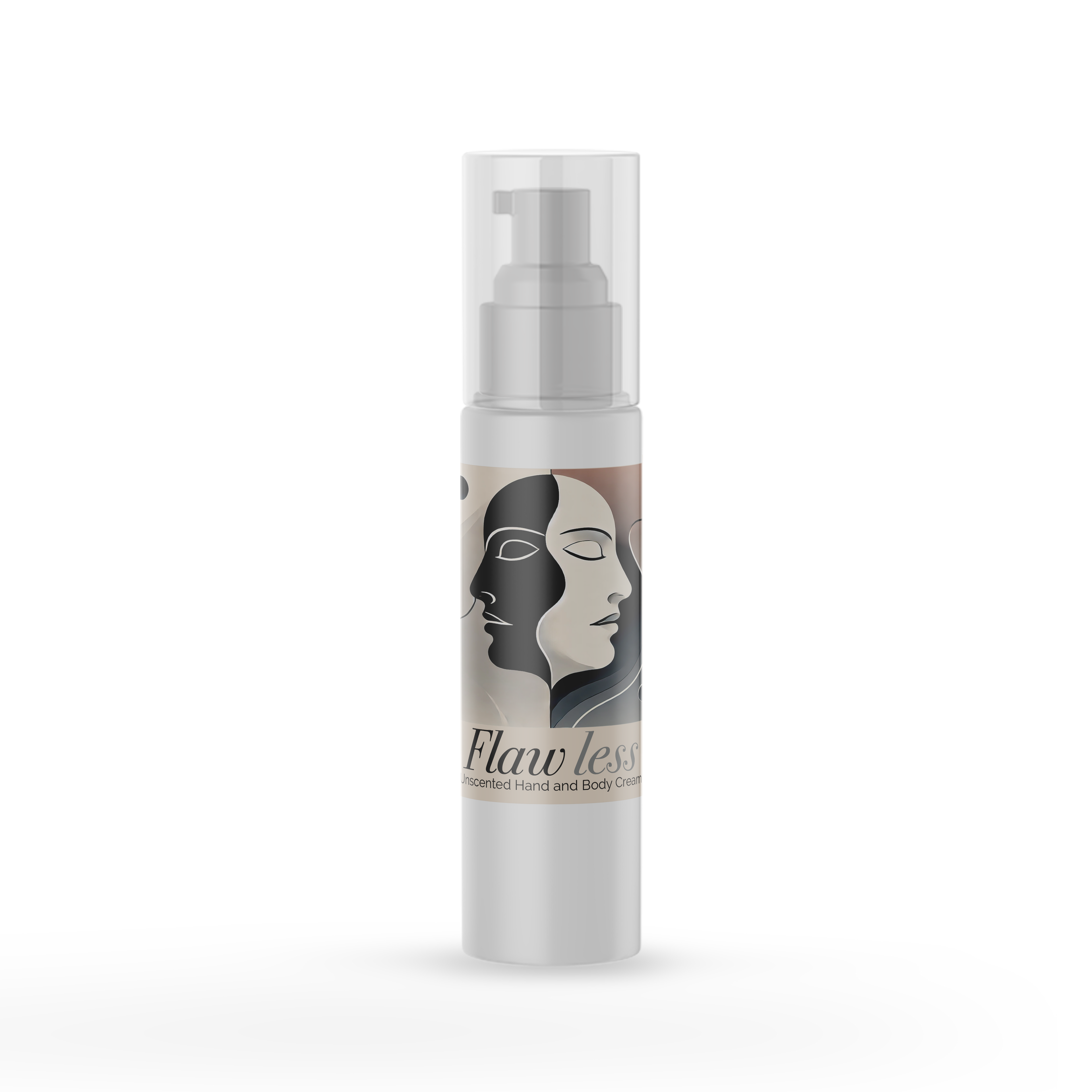 Flawless Unscented Face Scalp Hand & Body Cream