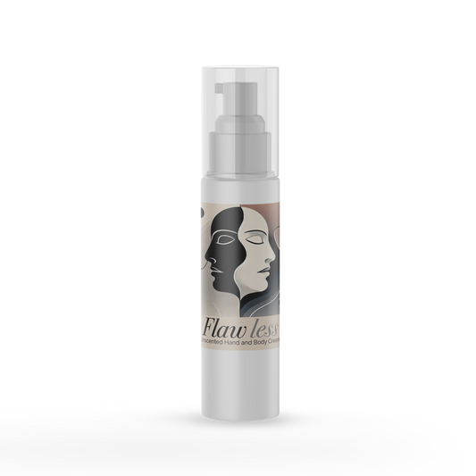 Flawless Unscented Face Scalp Hand & Body Cream